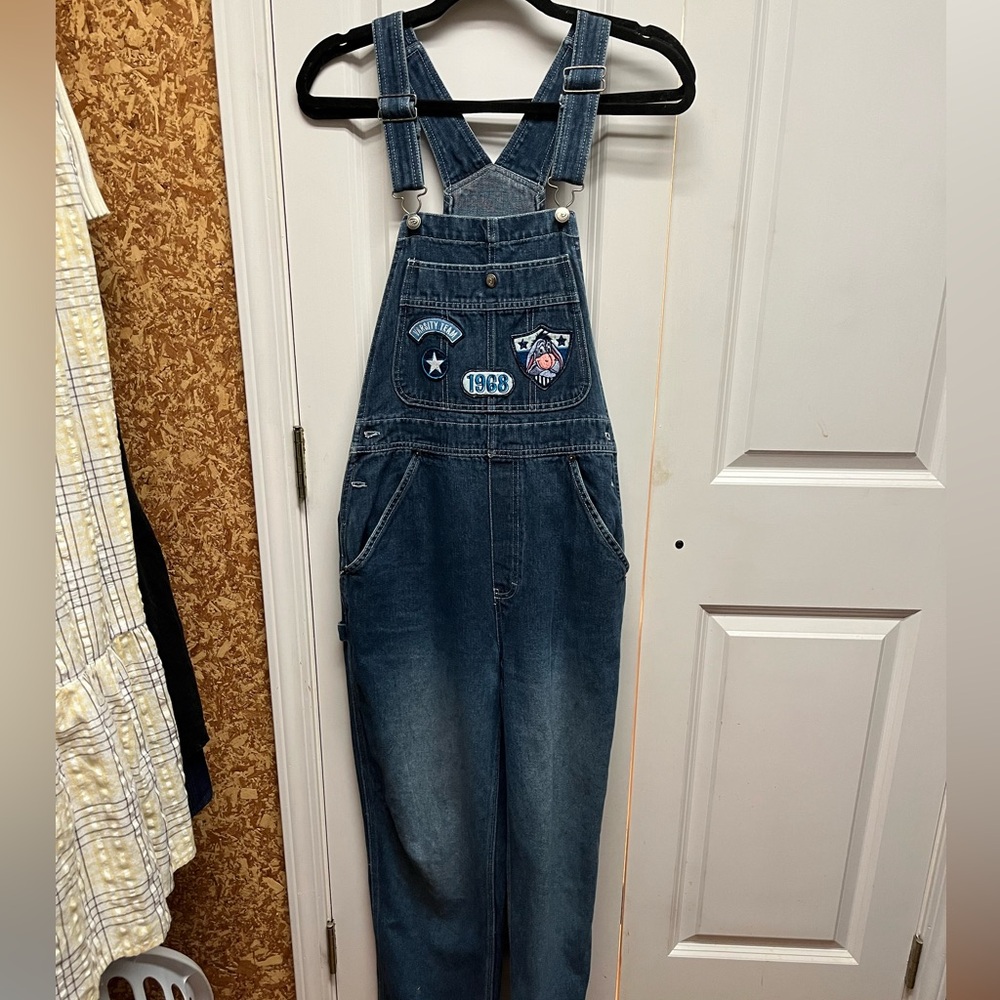 Disney Blue Vintage Eeyore Overalls